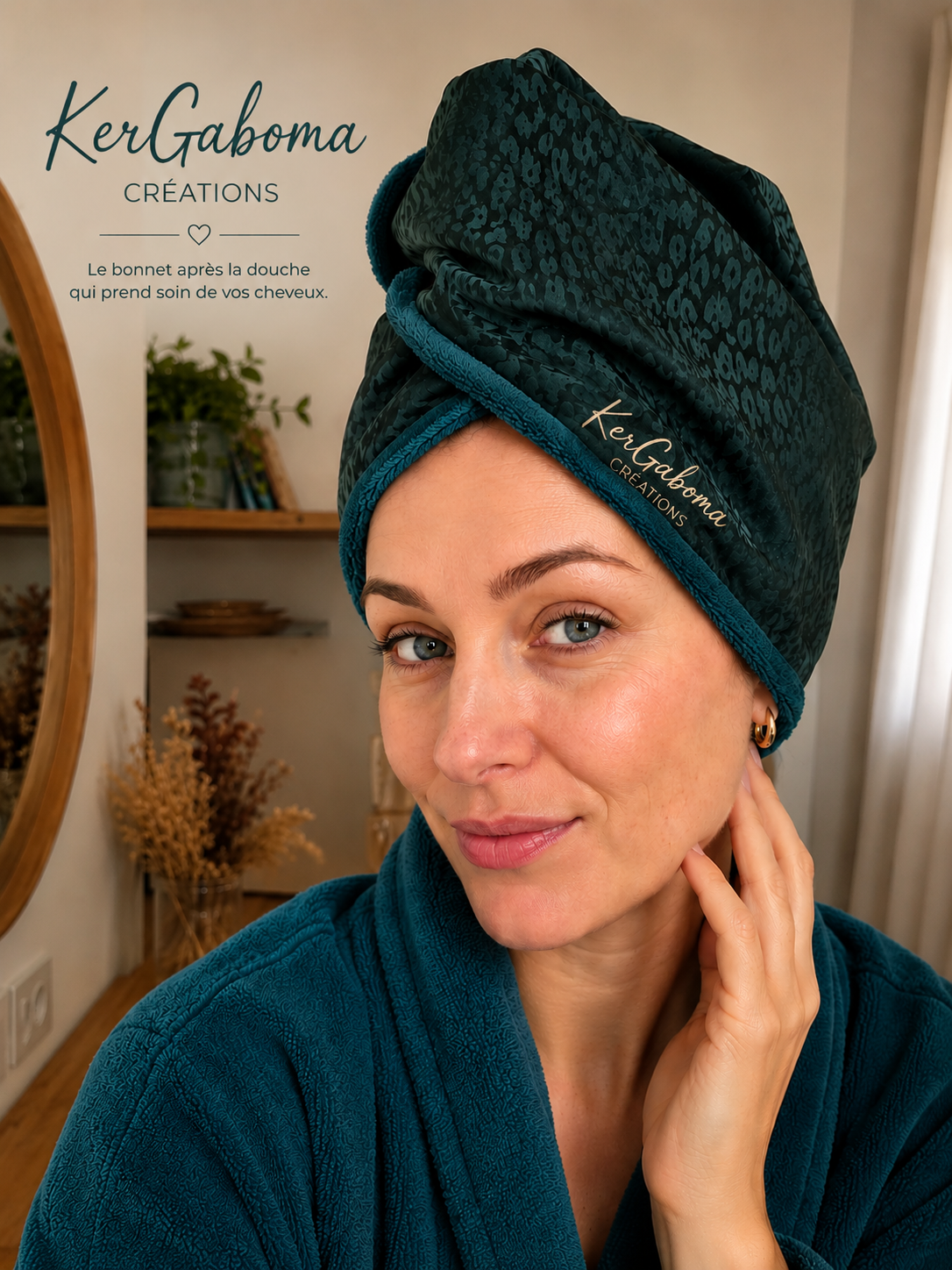 Ensemble Turban & Chouchou absorbants
