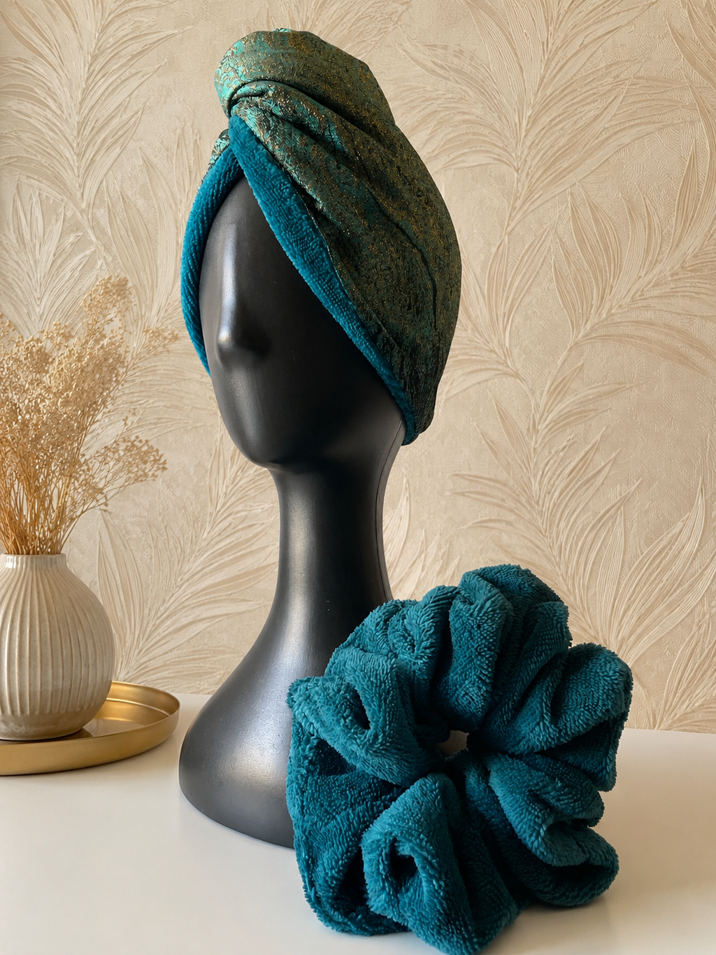 Ensemble Turban & Chouchou absorbants