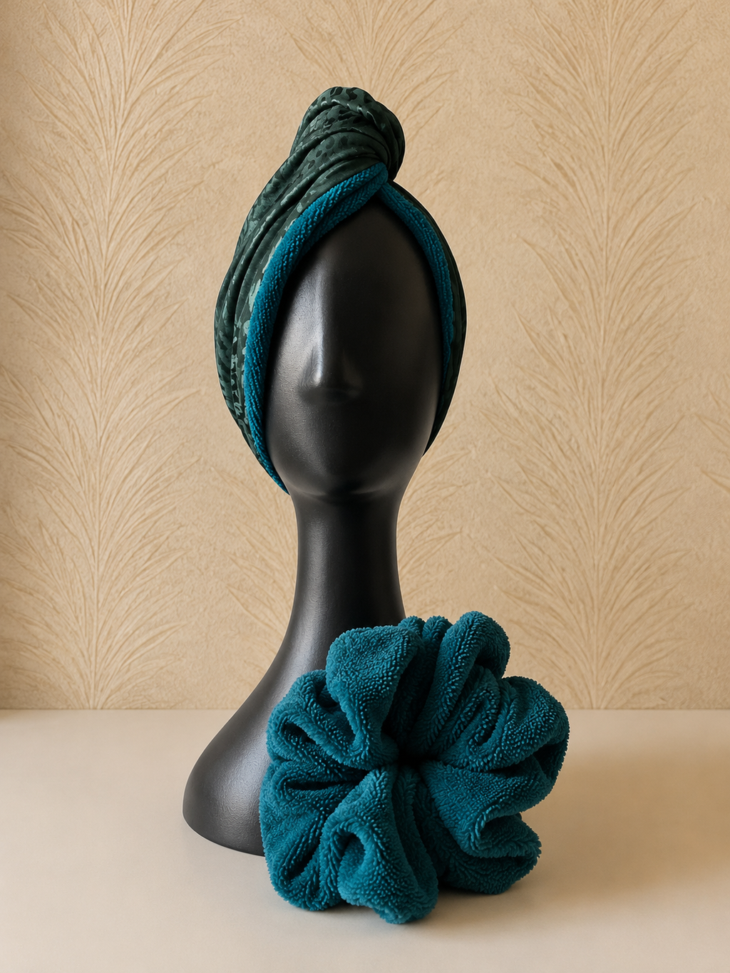 Ensemble Turban & Chouchou absorbants