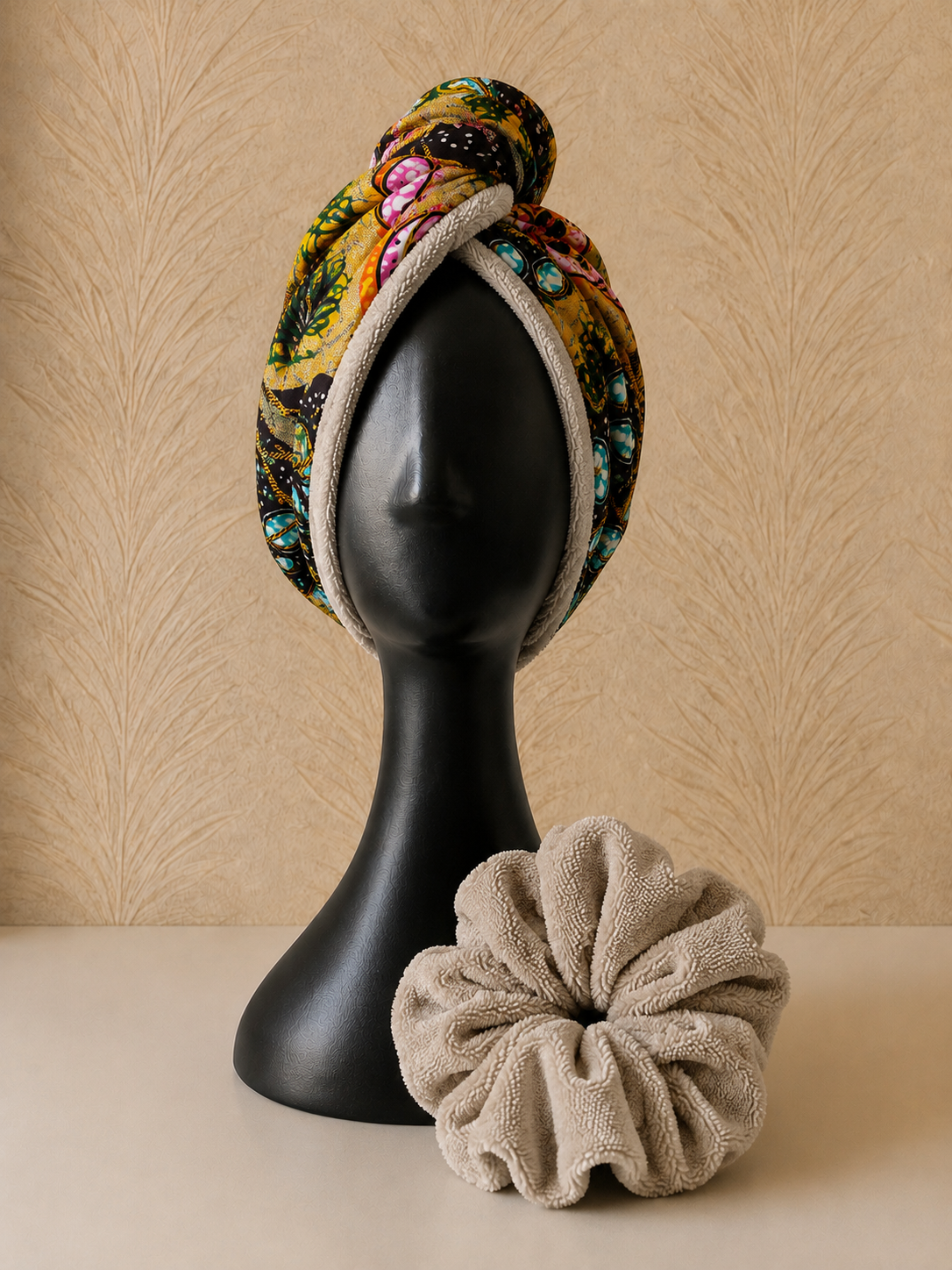 Ensemble Turban & Chouchou absorbants
